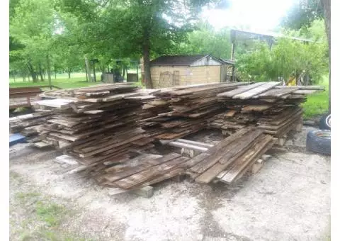 Lot of barn wood